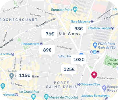 Trouvez le parking qu'il vous faut en quelques clics :