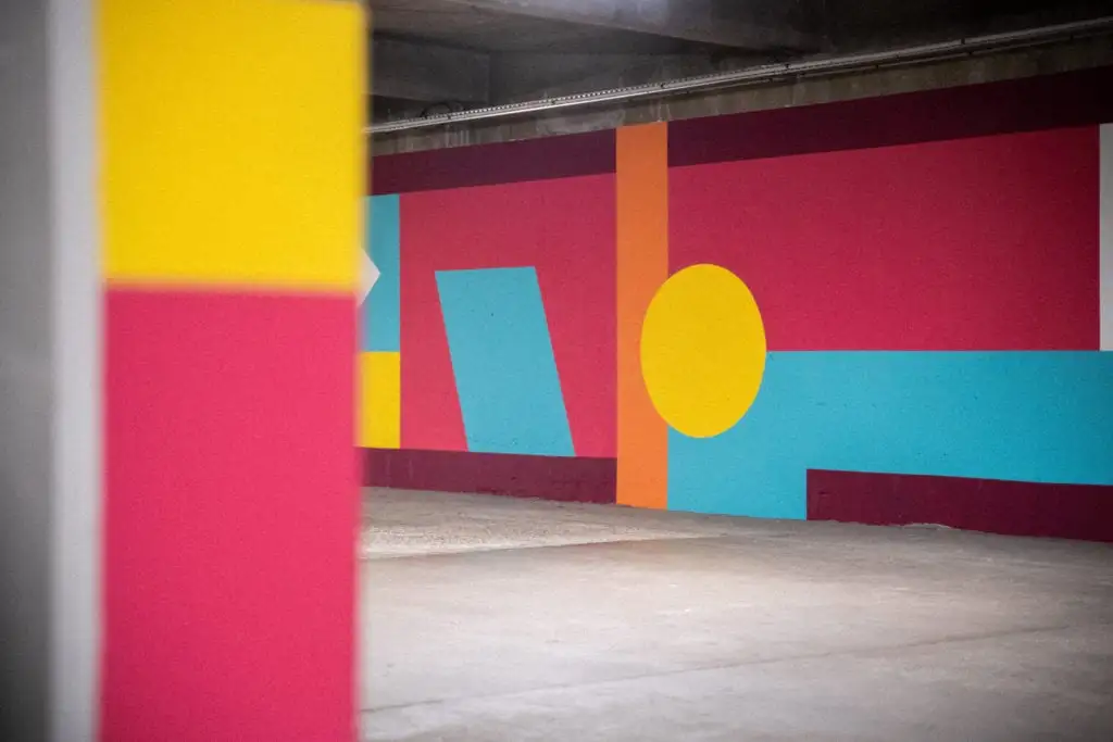 Quand le Street Art prend possession d'un parking Yespark x RIVP